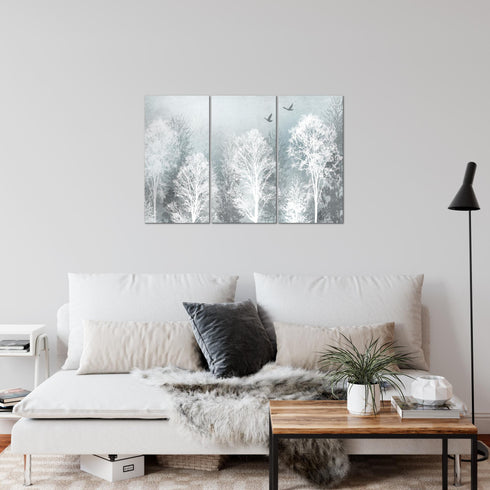 Wandbilder Wohnzimmer XXL Wald Moderne Bilder Abstrakt